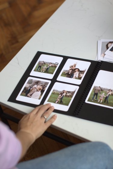 Набор фотографий Комбо с закругленными углами - 60 фото полароид + 60 квадратных 