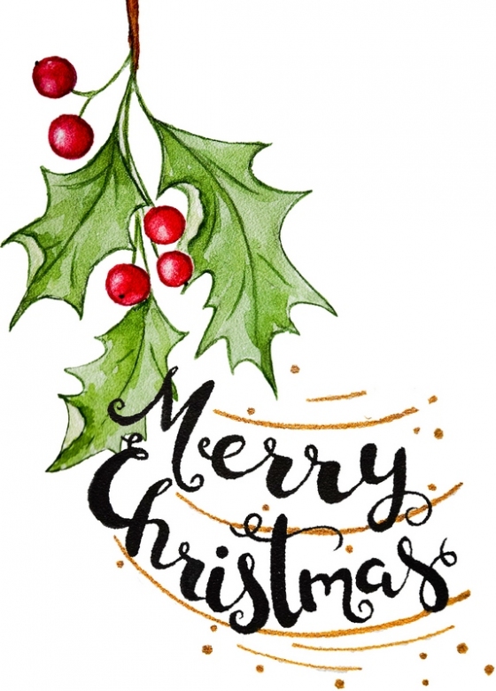Открытка - Merry Christmas №1229