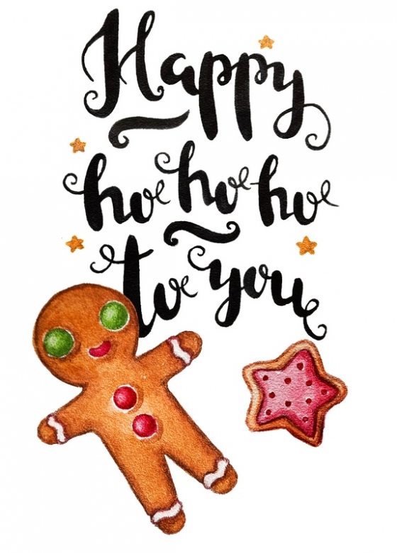Открытка - Christmas Gingerbread Cookies №1230