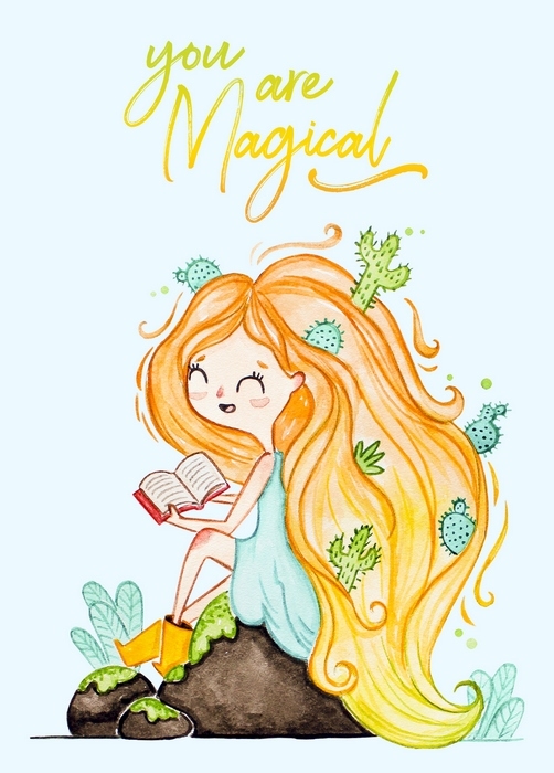 Открытка - Magical №1373