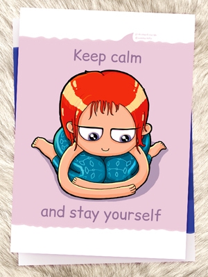 Открытка - Keep calm №1433
