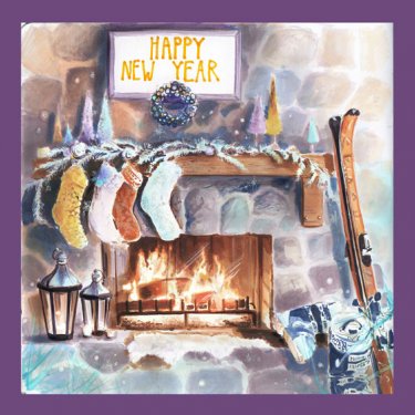 Открытка Cardsi - Happy New year №2581