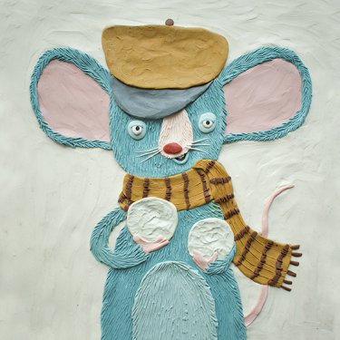 Открытка - Пластилиновая мышка №4540