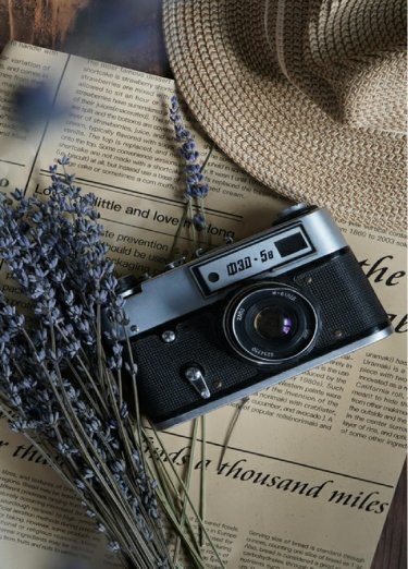 Открытка Cardsi - Старая фотокамера №3004