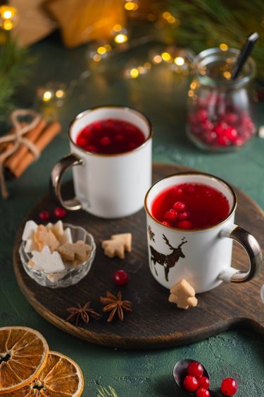 Открытка - Рождественский чай №4943