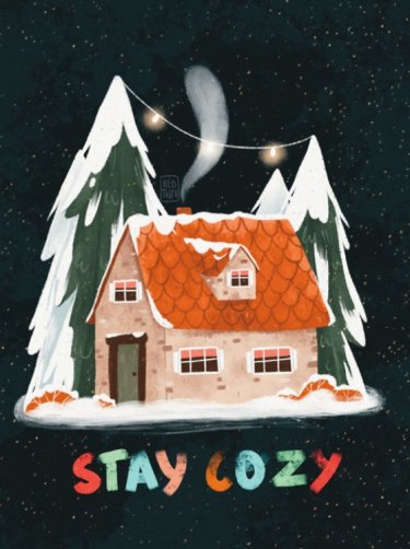 Открытка Cardsi - Stay cozy  №3293