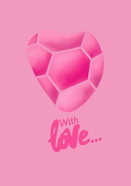 Открытка - With love №2015