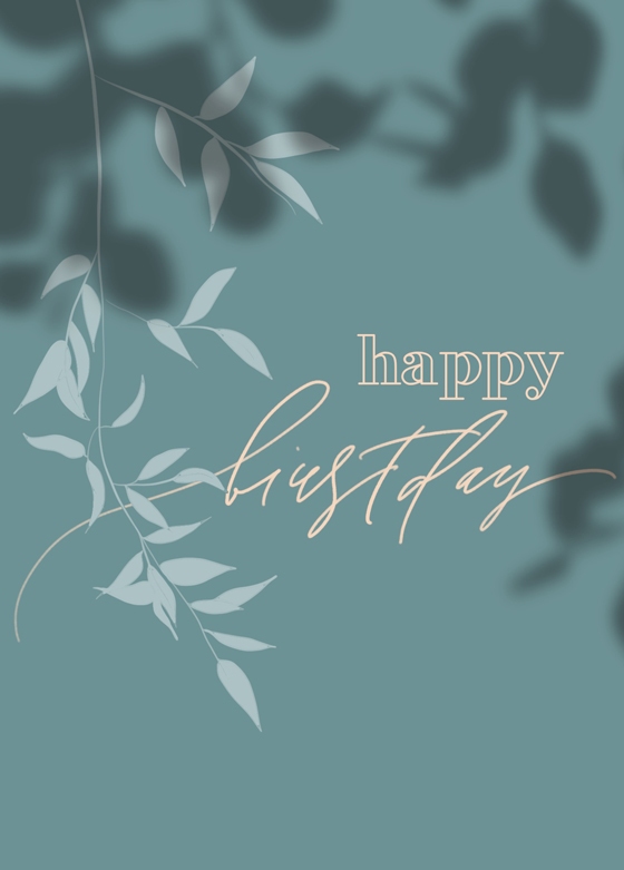 Открытка - Happy Birthday №2350